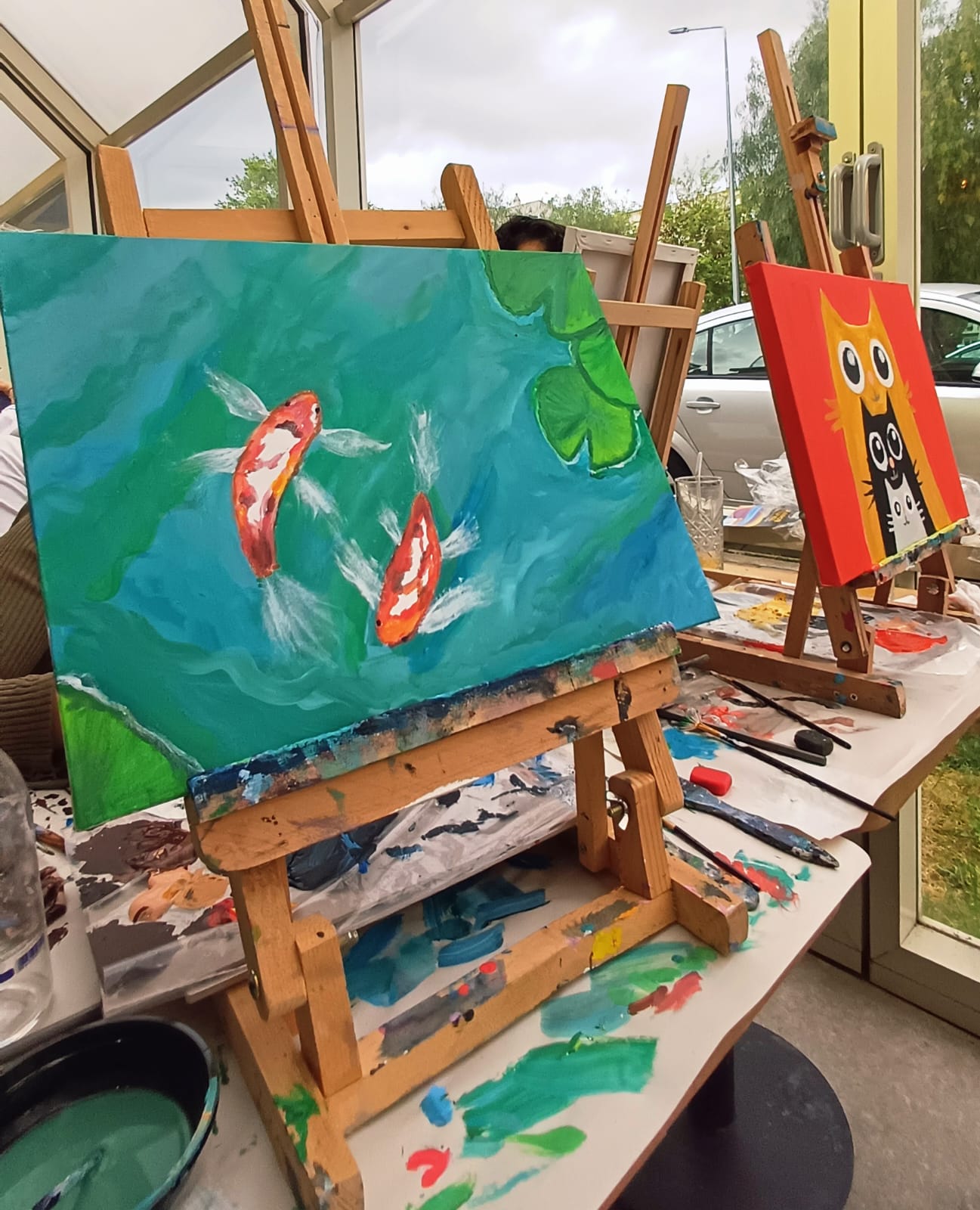 Koi Fish Pond